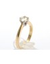 18ct Yellow Gold Single Stone Six Claw Set Diamond Ring J VS1 0.83 Carats