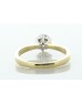 18ct Yellow Gold Single Stone Six Claw Set Diamond Ring 0.79