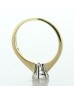 18ct Yellow Gold Single Stone Six Claw Set Diamond Ring 0.79