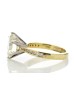 18ct Yellow Gold Single Stone Claw Set Diamond Ring 4.13