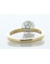 18ct Yellow Gold Single Stone Prong Set Diamond Ring 1.30