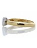 18ct Single Stone Oval Cut Diamond Ring 0.50 Carats