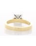 18ct Yellow Gold Single Stone Princess Cut Diamond Ring (1.00) 1.60