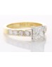 18ct Yellow Gold Single Stone Princess Cut Diamond Ring (1.00) 1.60