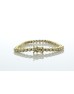18ct Yellow Gold Tennis Diamond Bracelet 1.86