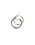 18ct Rose Gold Hoop Diamond Earring 1.58