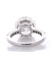 18ct White Gold Single Stone With Stone Set Shoulders Diamond Ring (5.01) 5.19