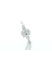 18ct White Gold Three Stone Oval Cut Diamond Ring (0.70) 1.00 Carats