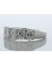 18ct White Gold Five Stone Oval Cut Diamond Ring 2.10