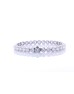 18ct White Gold Tennis Diamond Bracelet 17.00