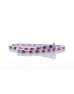 18ct White Gold Tennis Diamond And Ruby Bracelet (R 3.78) 3.64