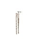 14ct Rose Gold Fancy Diamond Earring 1.49