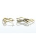 14ct Yellow Gold 'Infinity' Diamond Hoop Earring 0.25