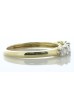 9ct Yellow Gold Five Stone Diamond Ring 0.50