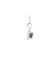 9ct Yellow Gold Diamond And Garnet Pendant (G0.75) 0.11