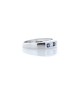 9ct White Gold Channel Set Semi Eternity Diamond And Sapphire Ring (S0.30) 0.25 Carats